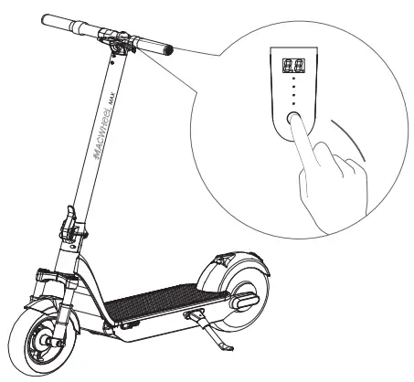 MACWHeeL ESS2 Electric Scooter - working