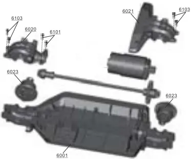 16101 & 16102 & 16103 - Assembly View B - 2