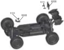 16101 & 16102 & 16103 - Assembly View H - 3