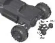 16101 & 16102 & 16103 - Assembly View J - 3