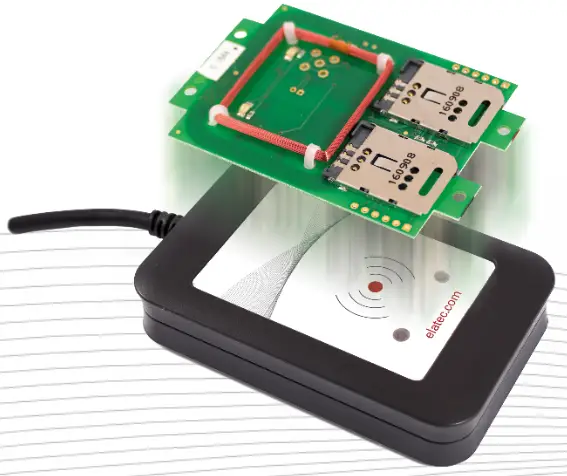 ELATEC TWN4 Multi tech for LF HF NFC RFID Reader - cover