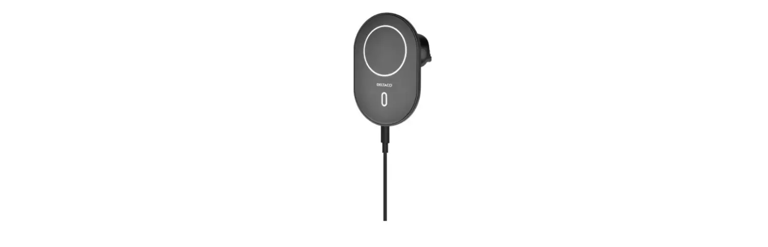 Deltaco Qi-1035 Wireless Car Charger With Magnet User Manual