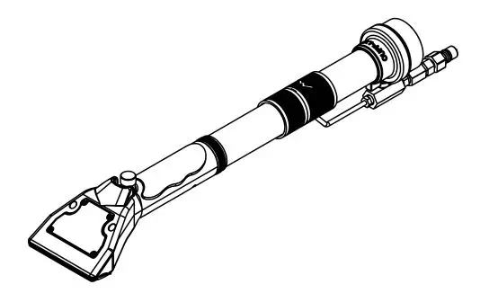 Mytee S-300H Tempo Heated Carpet and Upholstery Extractor - 8400GT Mytee Dry™ GT Upholstery Tool