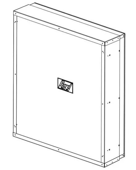 Bard IWSRL B I TEC Wall Sleeve for Recessed Louvers In Masonry Walls