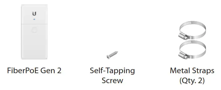 UBIQUITI Optical Data Package Contents