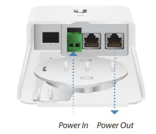 UBIQUITI Optical Data Power Configuration 1