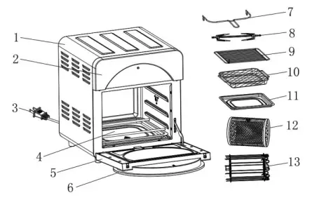 COSTWAY-EP24760-Air-Fryer-Oven-fig-1