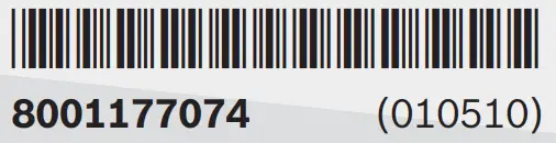 BOSCH MFQ36300I ErgoMixx Hand Mixer - bar code