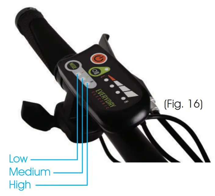 EVERYDAY ELECTRIC 20210624 Express Folding E-Bike parts 1