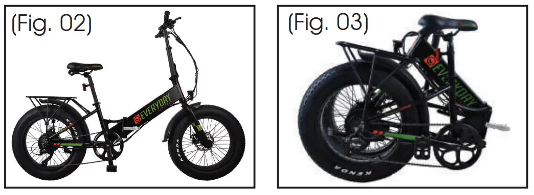 EVERYDAY ELECTRIC 20210624 Express Folding E-Bike parts 10