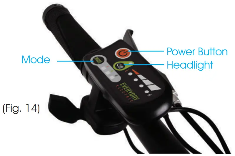 EVERYDAY ELECTRIC 20210624 Express Folding E-Bike parts 3