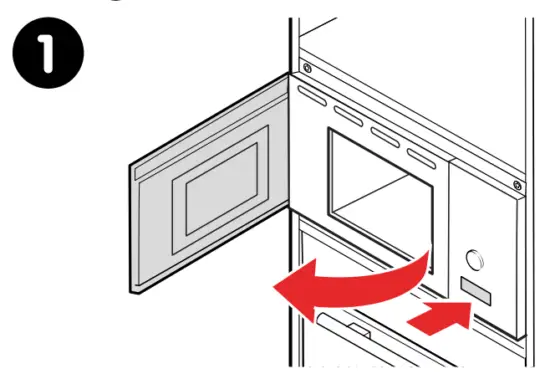 Using the microwave oven 