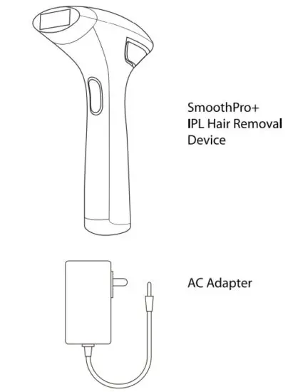 PROJECT E BEAUTY PE720 SmoothPro IPL Hair Removal Device - figure 3