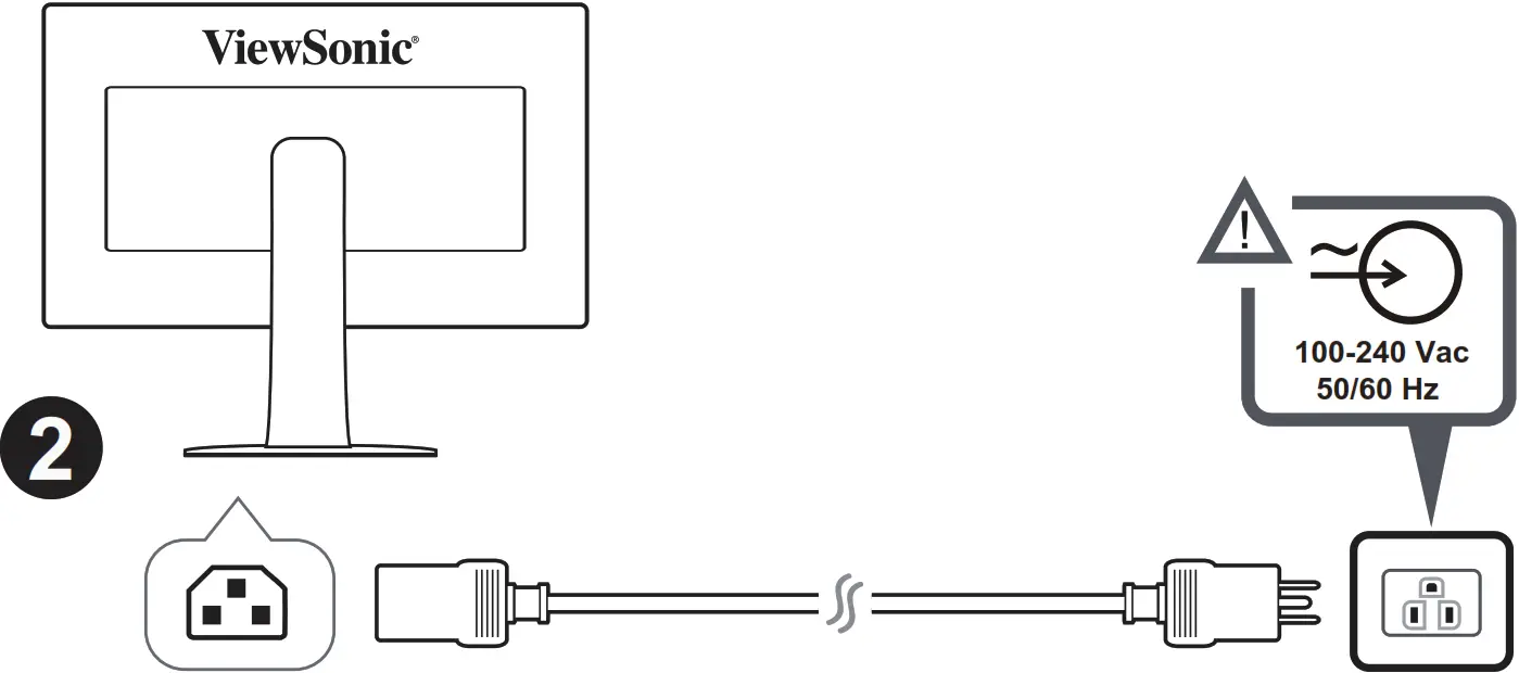ViewSonic VG2440 24 Inch Full HD Ergonomic Business Monitor - FIG 10