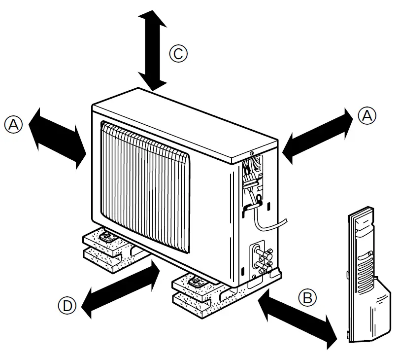 MITSUBISHI-ELECTRIC-SEZ-KD25-Bulkhead-2.5Kw-Air-Conditioners-FIG-2