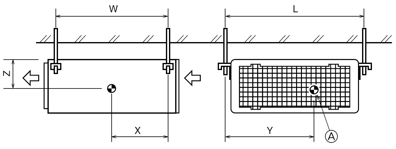 MITSUBISHI-ELECTRIC-SEZ-KD25-Bulkhead-2.5Kw-Air-Conditioners-FIG-3