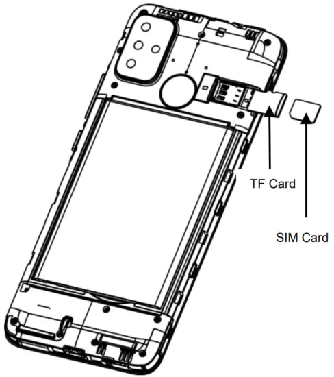 AZUMI SP 027 Mobile Phone - SIM card