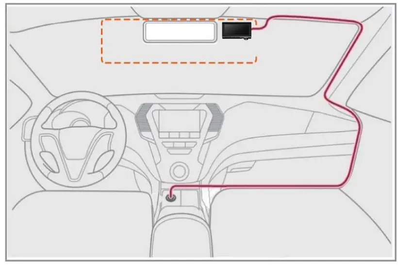 Rayfoto S800 4K Dash Cam - fig1