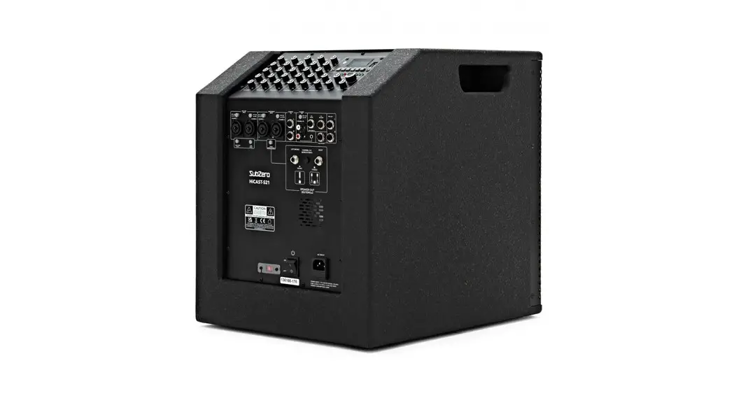 Gear4music Hicast-s21 Subzero Modular Pa System User Manual
