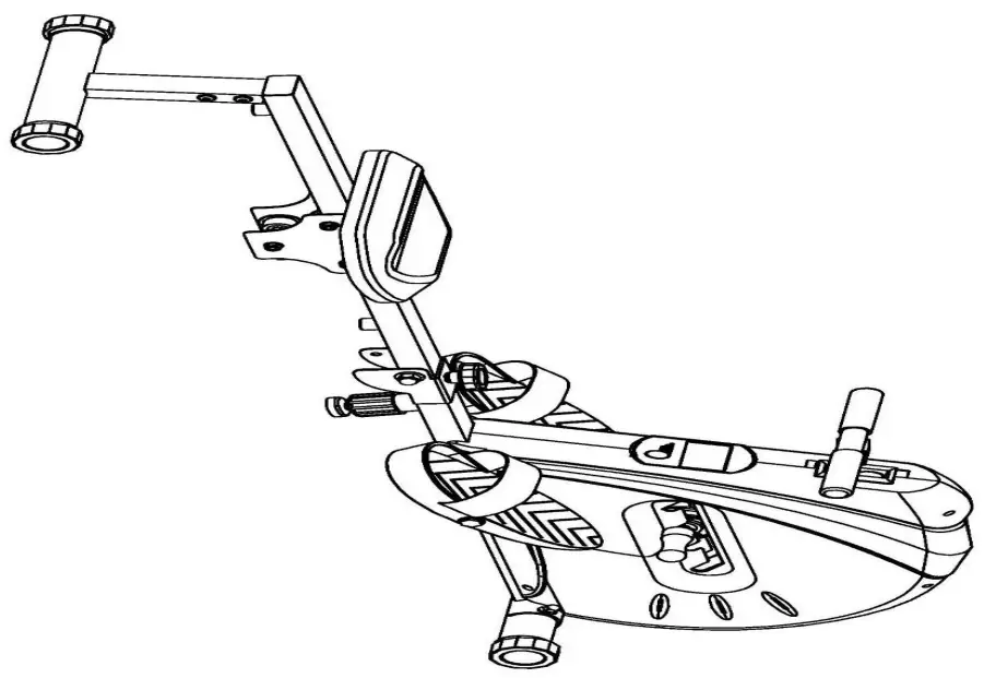 BodyMax CVRM2706 Rowing Machine