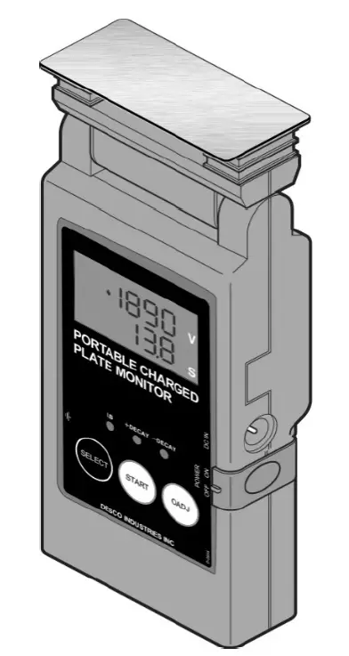 DESCO 19494 Portable Charger Plate Monitor product