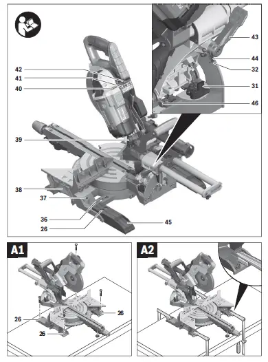 BOSCH-0601B19200-GCM-8-SDE-Professional-Sliding-Mitre-Saw-02