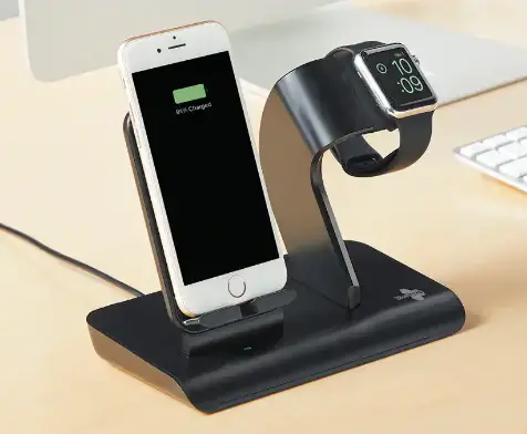 bluehive 035-7316-6 Wireless Charging Station with Built-in Smart Watch Holder