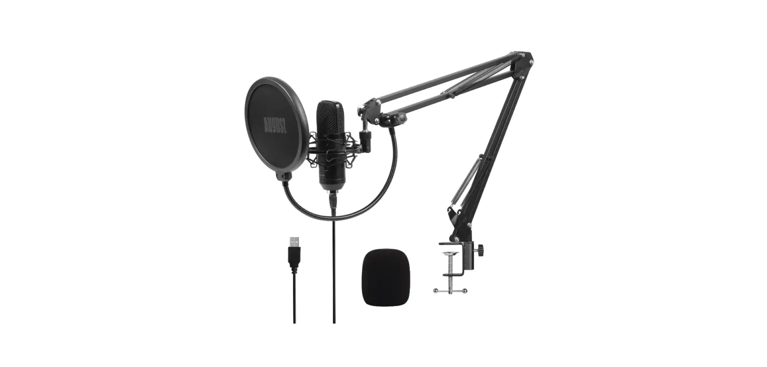 August Rec100b Condenser Microphone User Guide