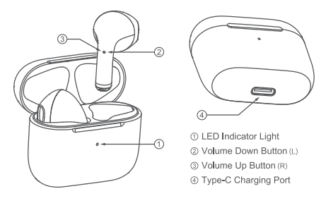 MINISO T15 True Wireless Stereo Earphones fig 1