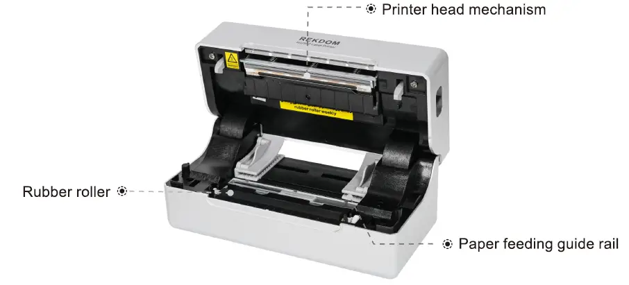 REKDOM WU550 Label Printer 4