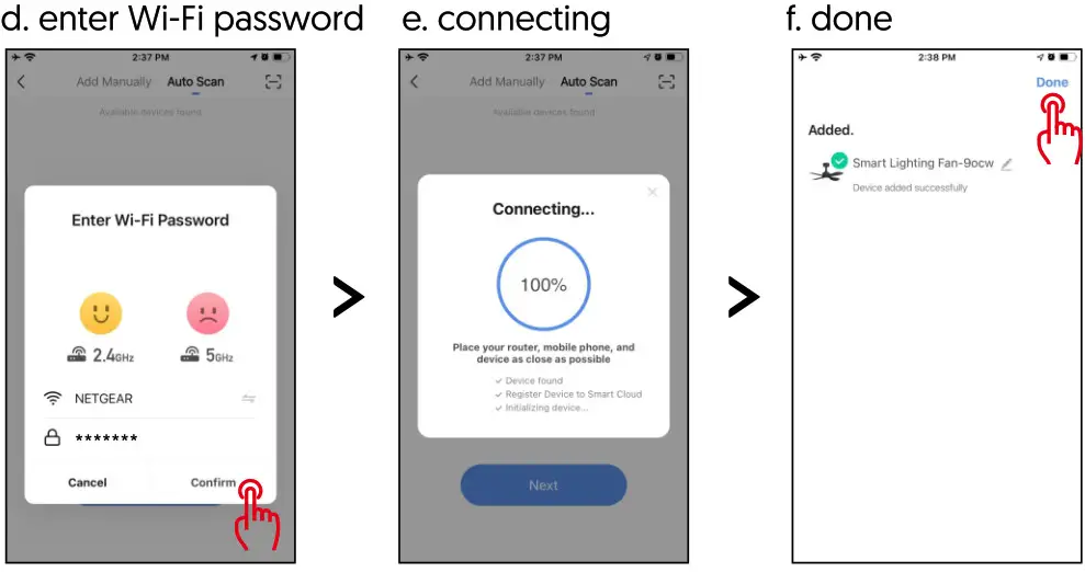 avatar Smart celing fan - wifi