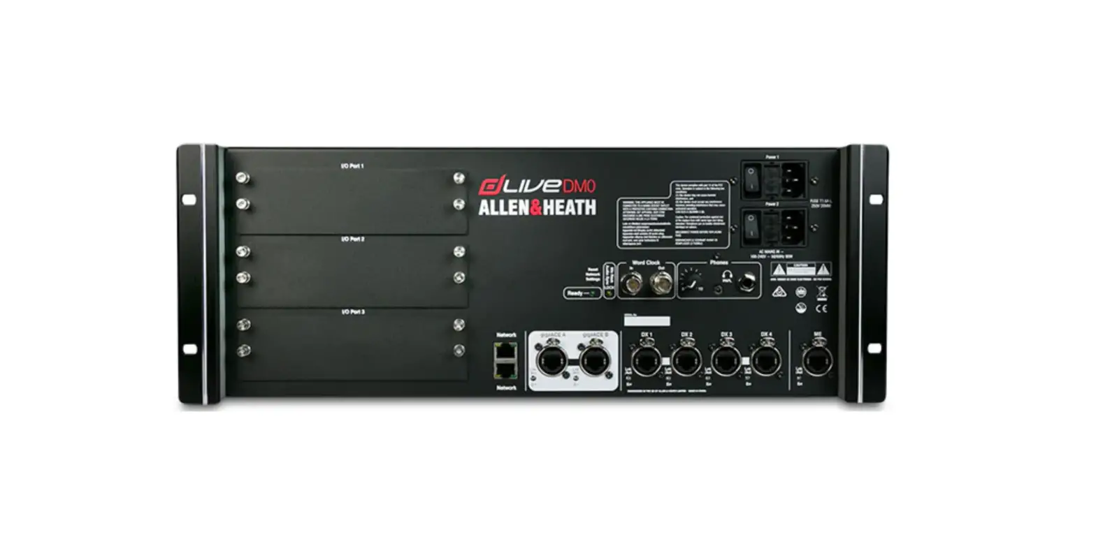 Allen Health Dm0 Dlive Mixrack Stage Box User Guide