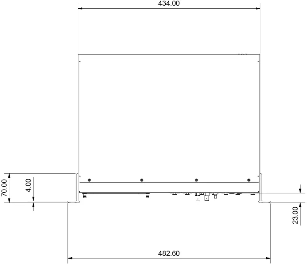 ALLEN HEALTH DM0 DLive MixRack Stage Box A10