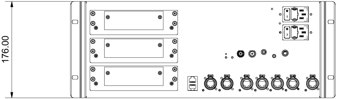 ALLEN HEALTH DM0 DLive MixRack Stage Box A9
