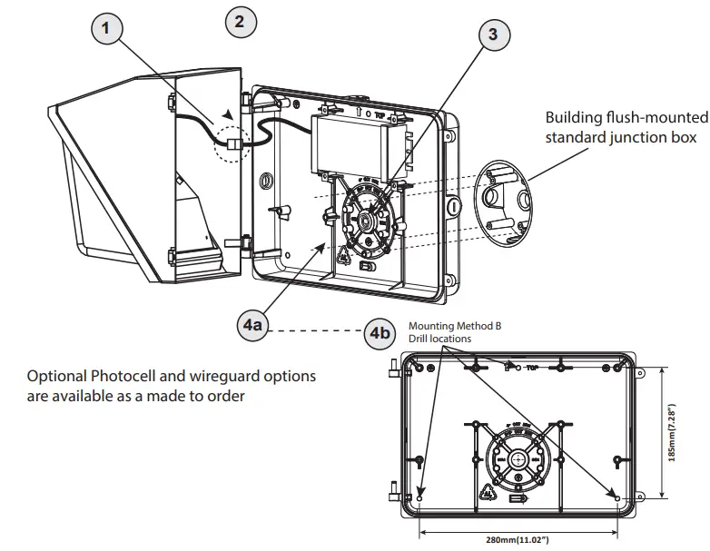 ENERGETIC LIGHTING E4WPA Series Wall Pack Fixture 3
