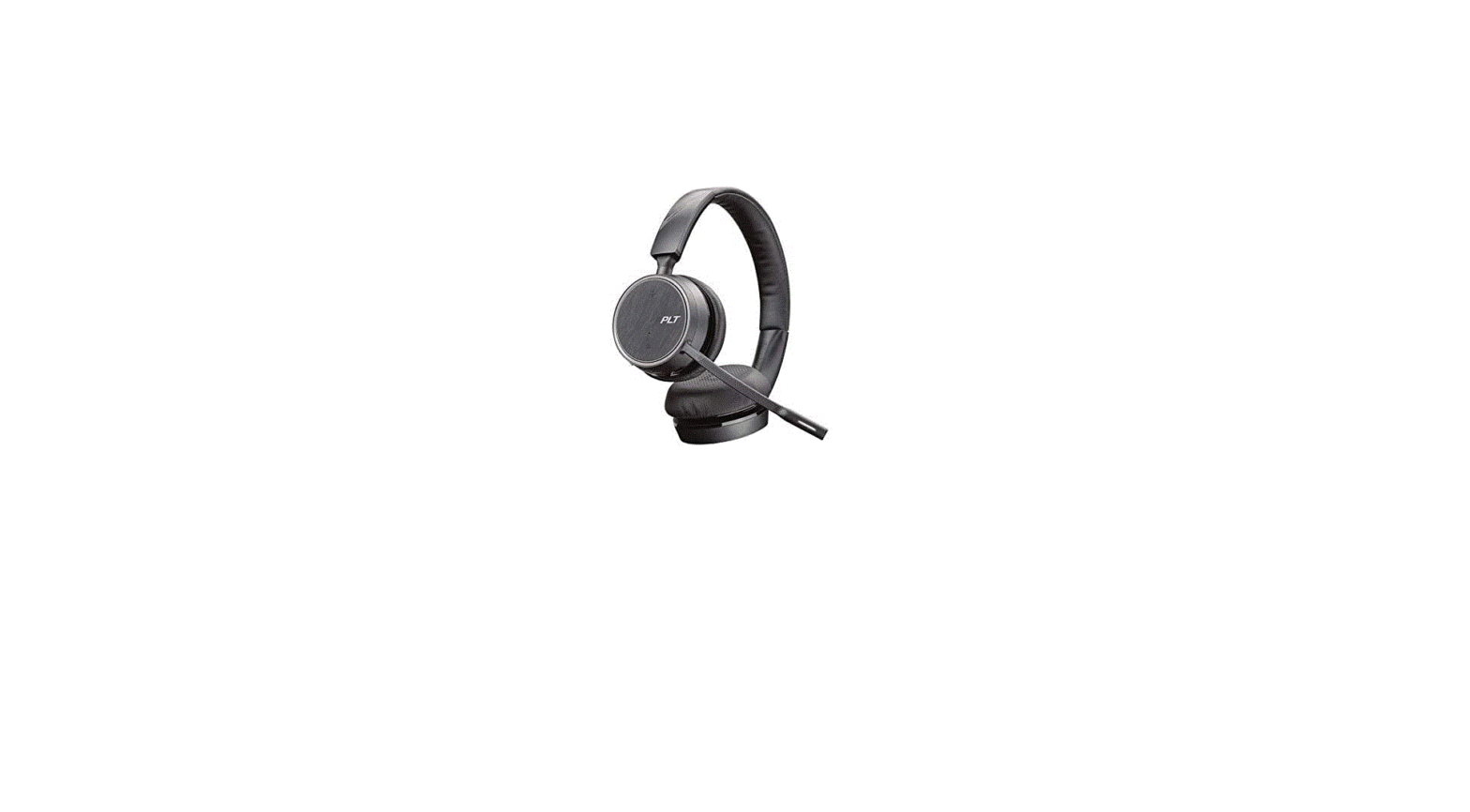 Plantronics - Voyager 4220 Office With Two-way Base Usb-a (poly) - Bluetooth Dual-ear (stereo) Headset-complete Features/user Guide