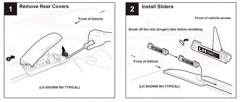 ALAVENTE Roof Rack Cross Bars - How to Install
