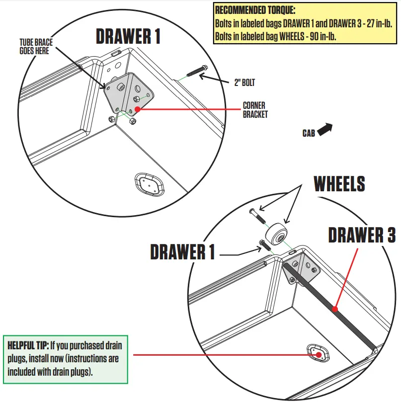 DECKED DS3 Ford Super Duty Truck Bed Storage System - Fig10