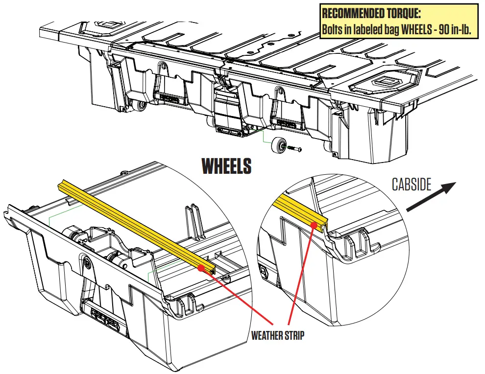 DECKED DS3 Ford Super Duty Truck Bed Storage System - Fig12