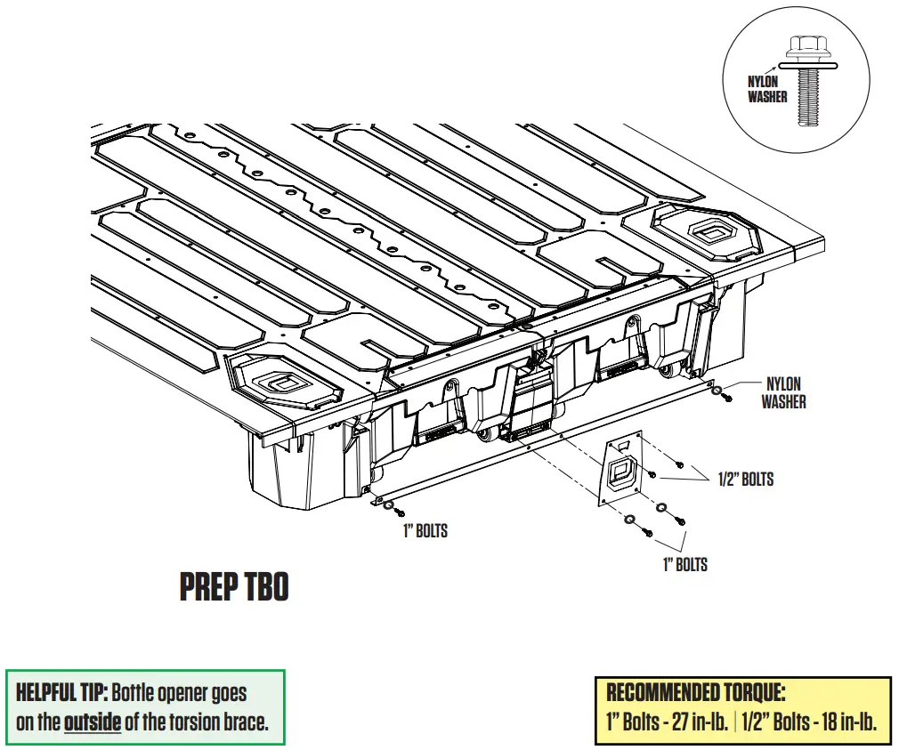 DECKED DS3 Ford Super Duty Truck Bed Storage System - Fig13