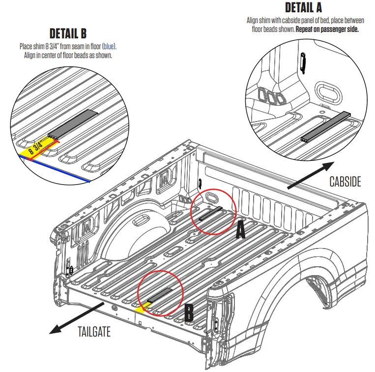 DECKED DS3 Ford Super Duty Truck Bed Storage System - Fig6