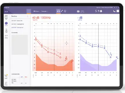 Montigen Model 240 Portable Diagnostic Audiometer 1