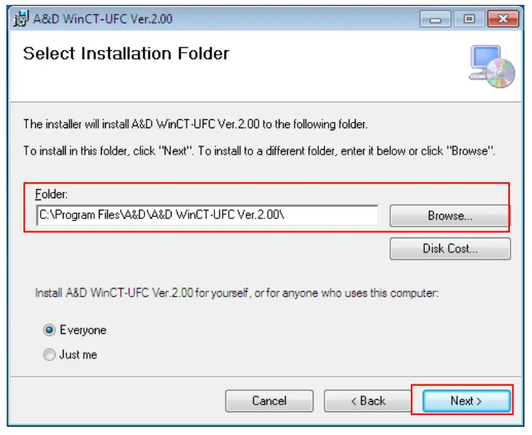 A D WinCT-UFC Windows Communication Tools Software - fig 2