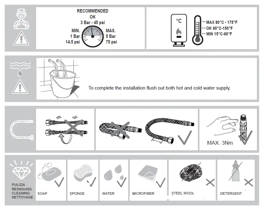 KAKUDAI 118-221 Single Lever Sink Dishwasher fig 2