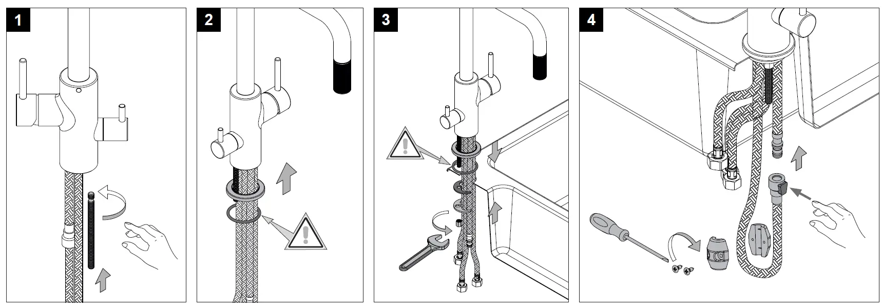 KAKUDAI 118-221 Single Lever Sink Dishwasher fig 4
