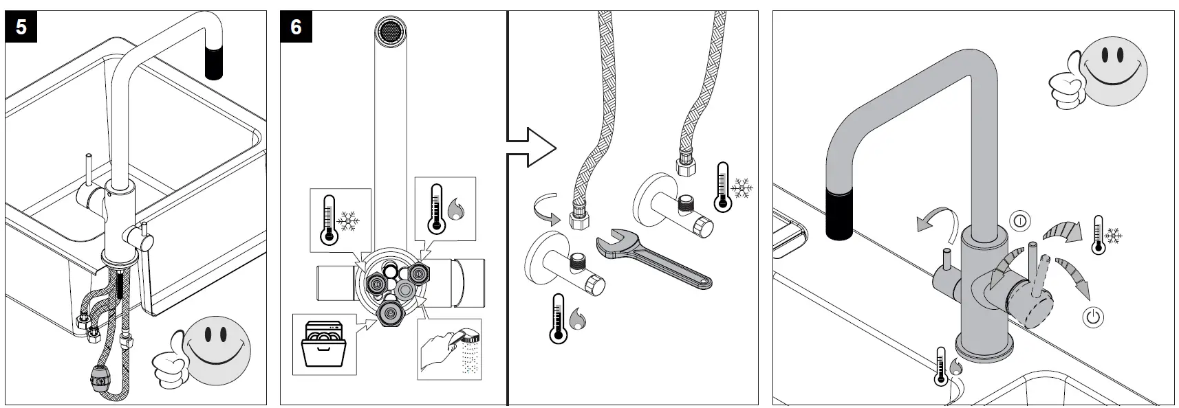 KAKUDAI 118-221 Single Lever Sink Dishwasher fig 5