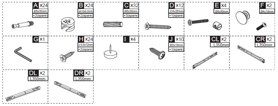 HOMCOM-19-Inch-Black-Wood-End-Table-07
