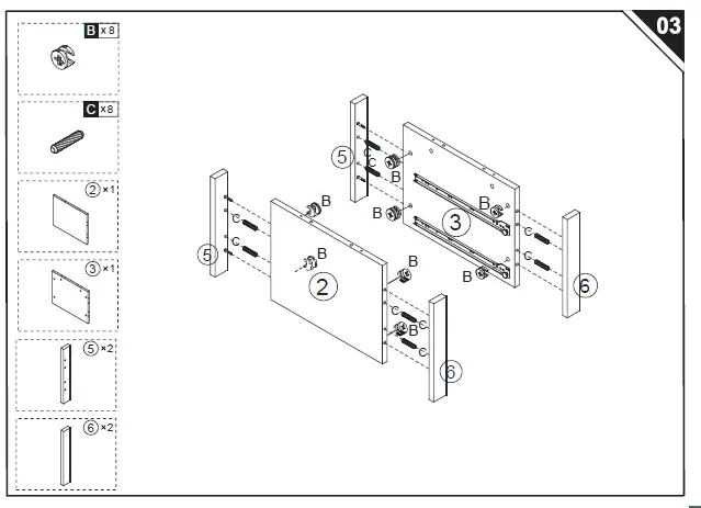 HOMCOM-19-Inch-Black-Wood-End-Table-10