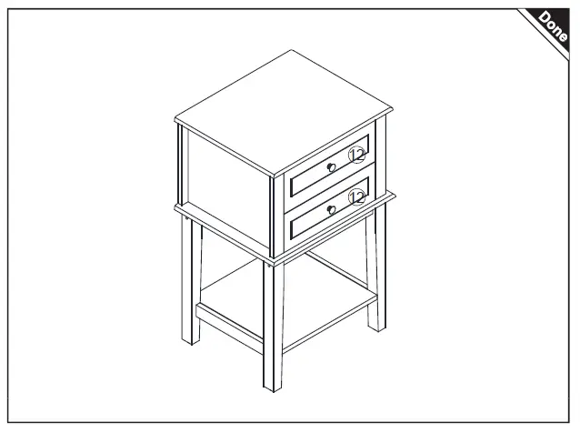 HOMCOM-19-Inch-Black-Wood-End-Table-17