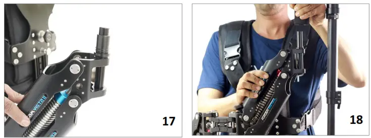 FLYCAM VSTA-II-AV Stabilizer Arm & Vest - Insert bush